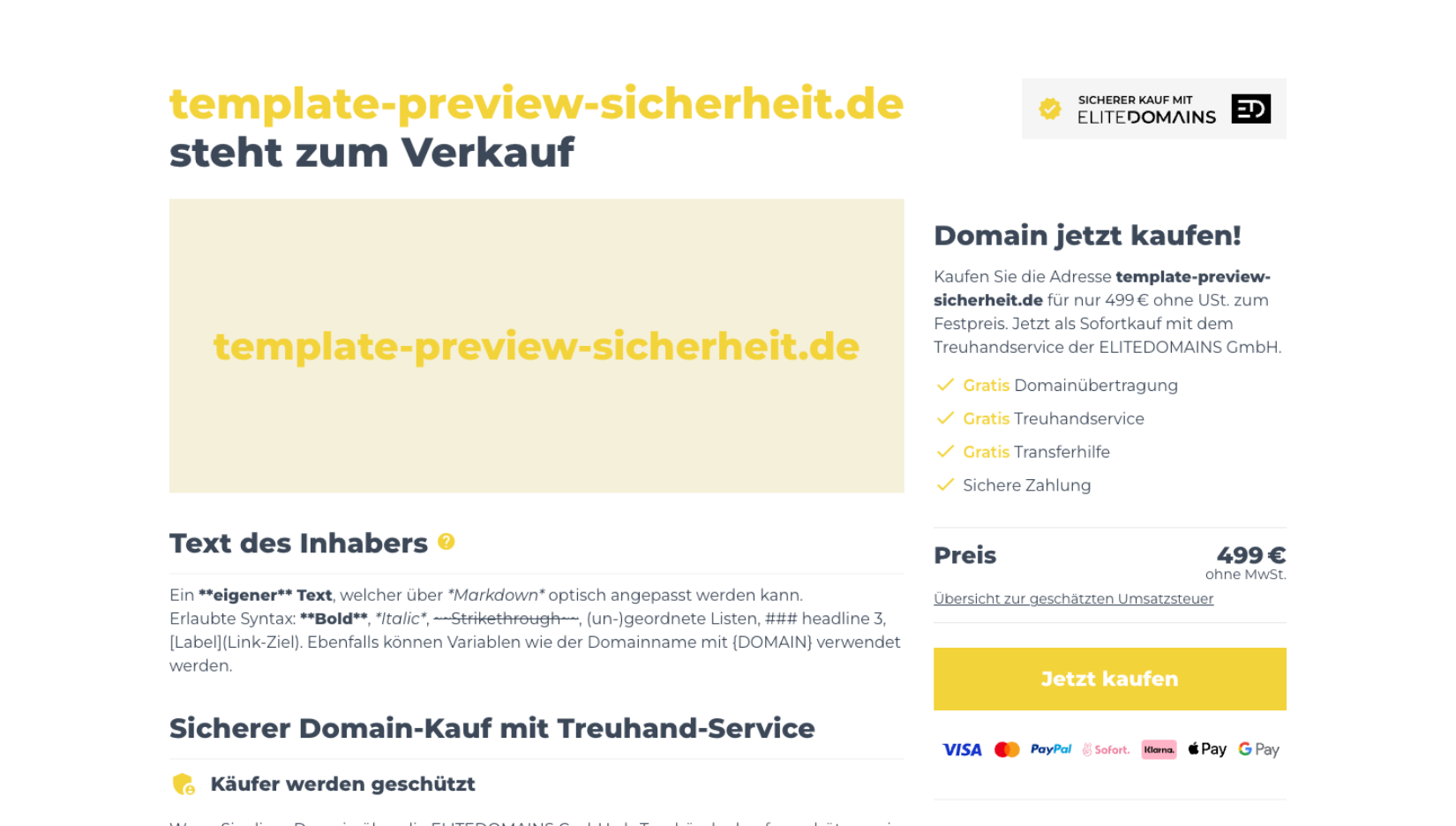 Sicherheit